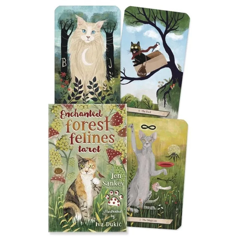 ENCHANTED FOREST FELINES TAROT