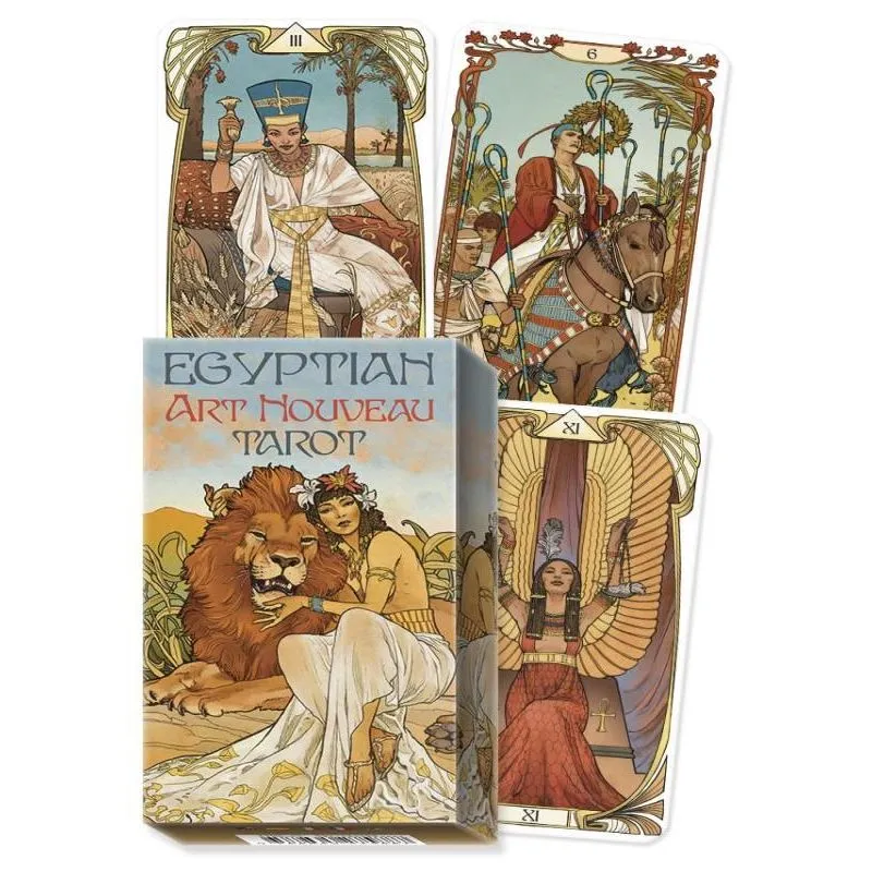 EGYPTIAN ART NOUVEAU TAROT