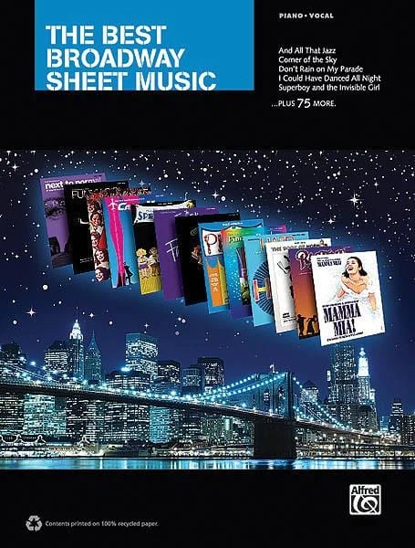 The Best Broadway Sheet Music 百老匯