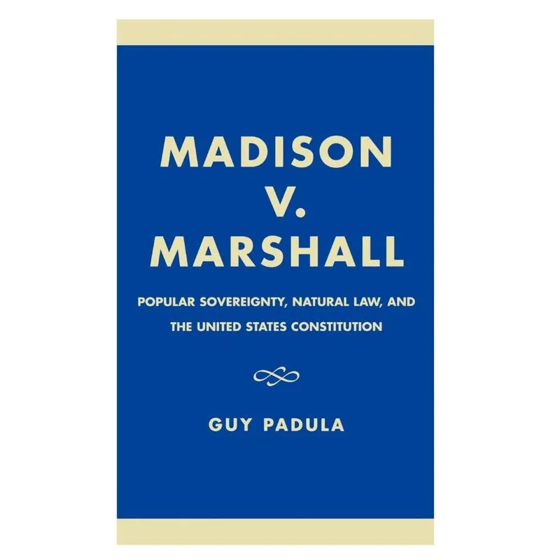 Livro Madison v. Marshall
