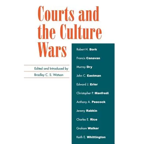 Courts and the Culture Wars - Paperback