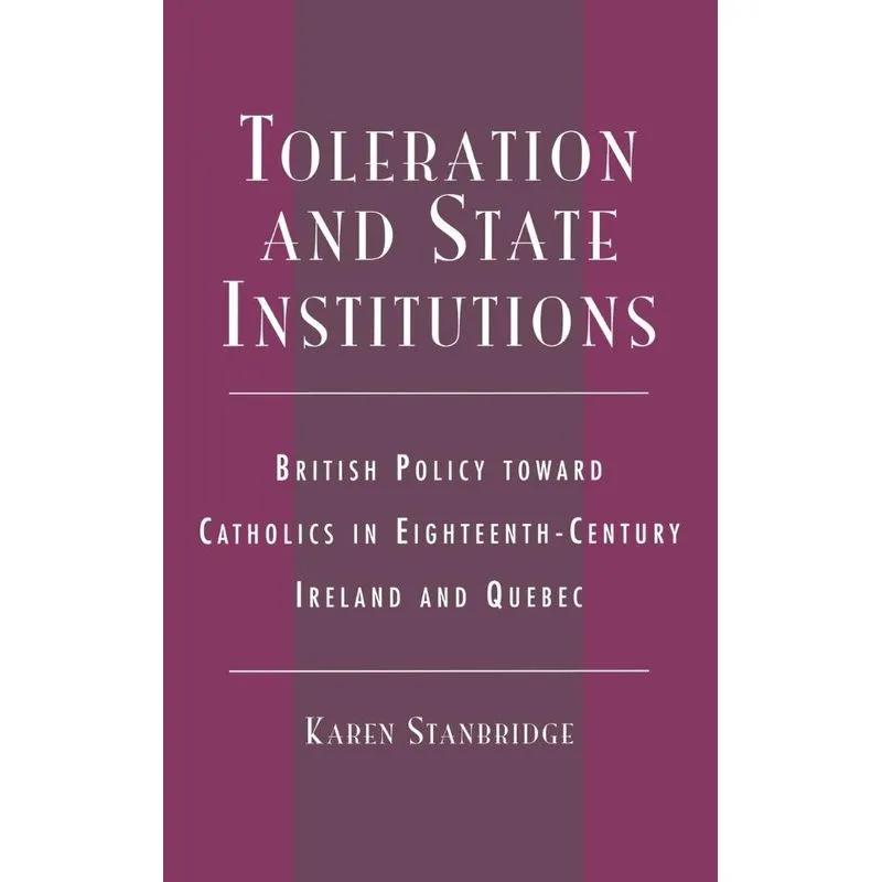 Toleration and State Institutions