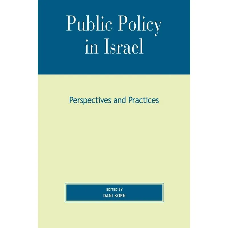 Public Policy in Israel PB