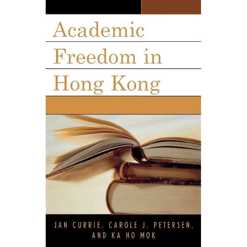 Livro Academic Freedom in Hong Kong