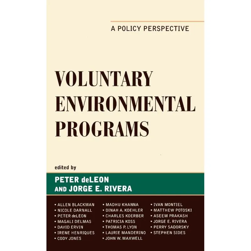 Voluntary Environmental Programs