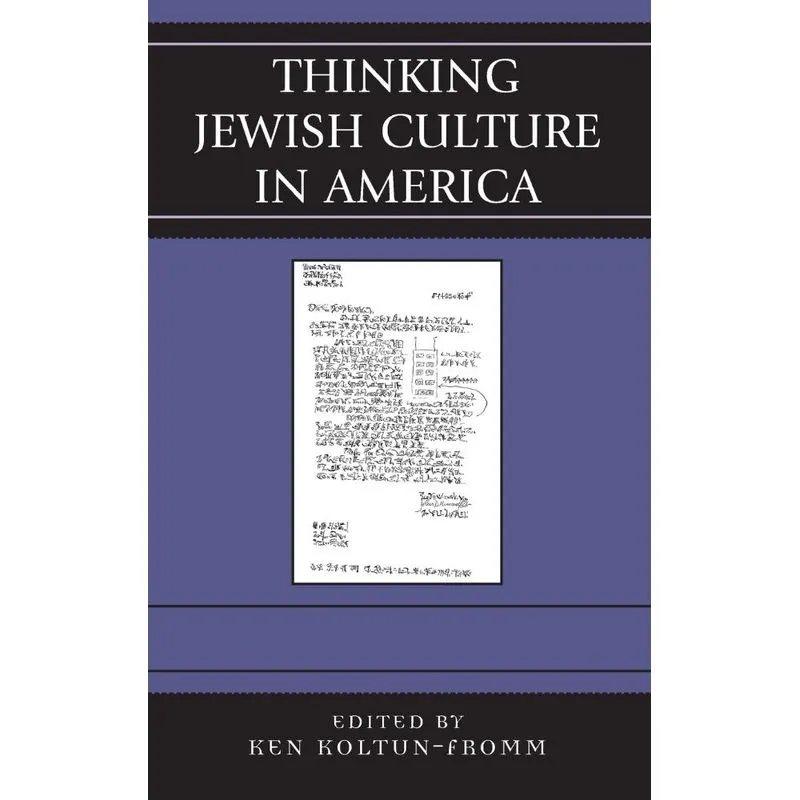 Thinking Jewish Culture in America