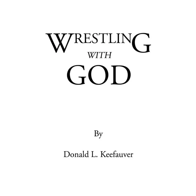 Wrestling with God