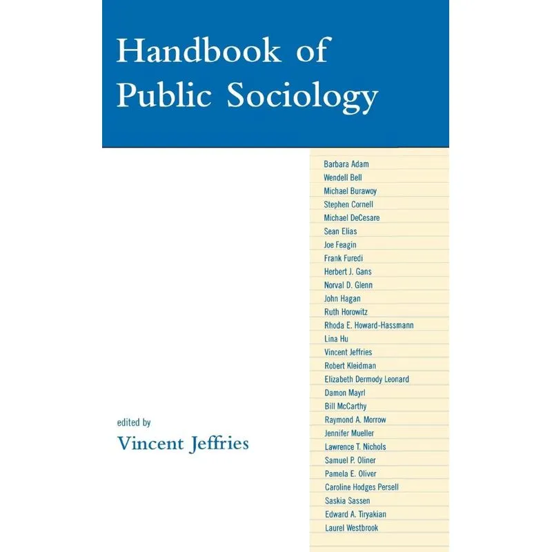 Handbook of Public Sociology