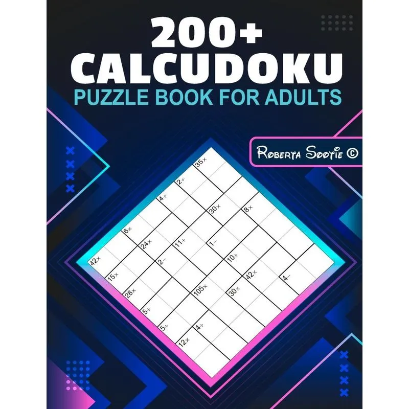 Calcudoku Puzzle Book for Adults
