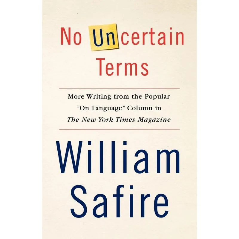 No Uncertain Terms