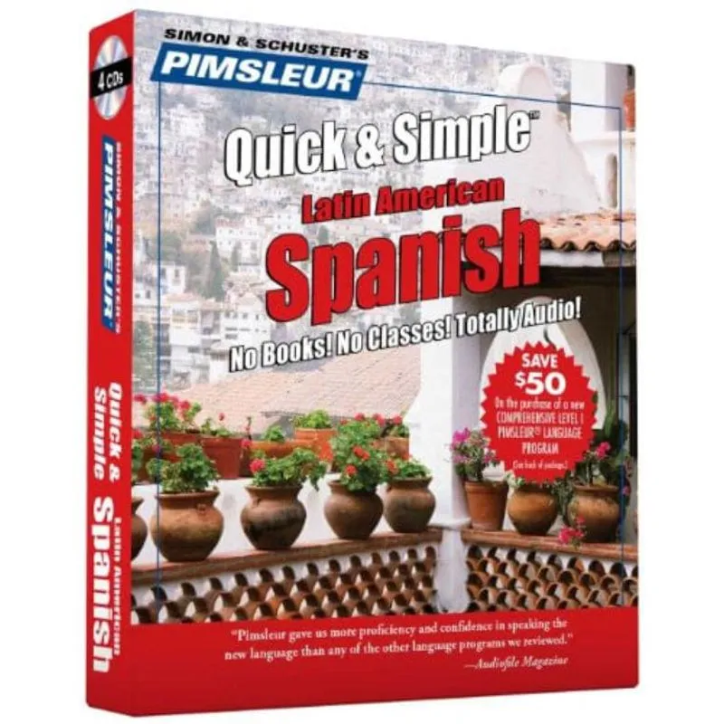 PIMSLEUR SPANISH (CD-AUDIO)