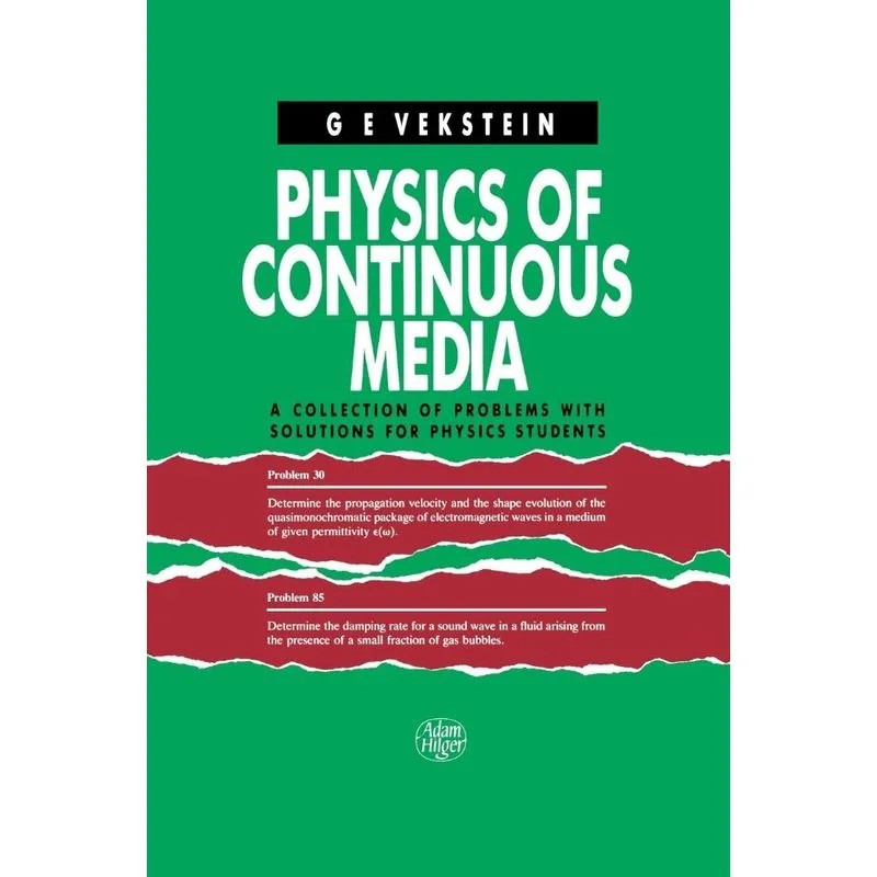 Physics of Continuous Media