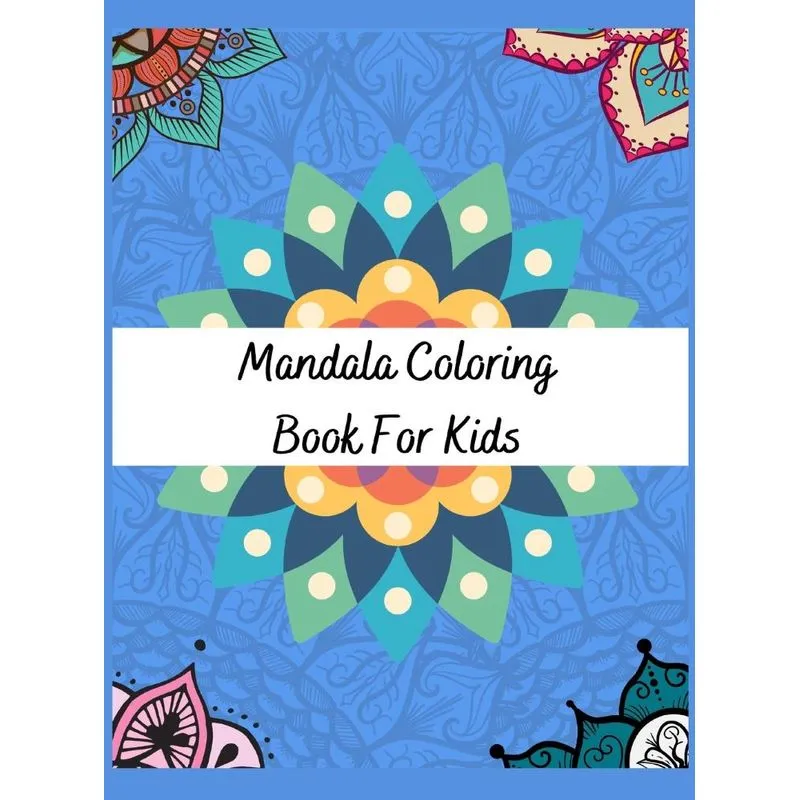 Mandala Coloring Book For Kids
