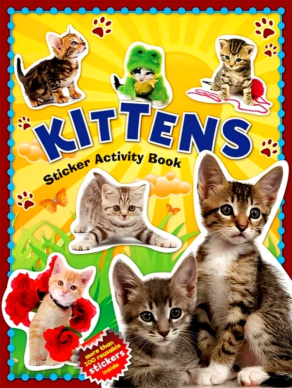 Kittens Sticker Activity Book
