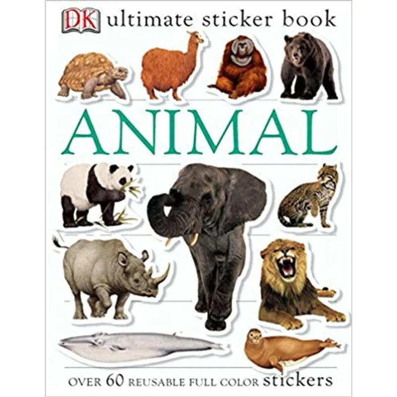 ULTIMATE STICKER BOOK: ANIMAL