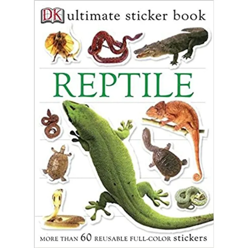 ULTIMATE STICKER BOOK: REPTILE