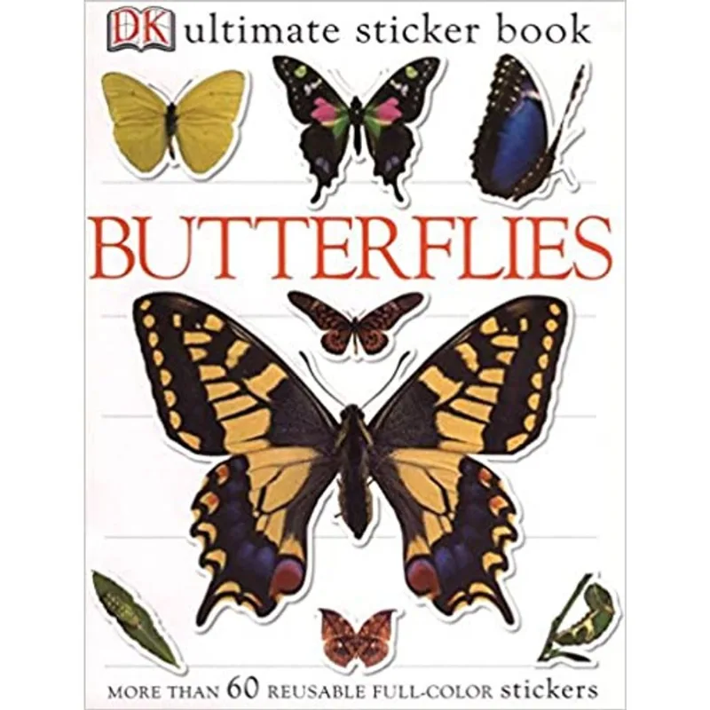 ULTIMATE STICKER BOOK: BUTTERFLIES