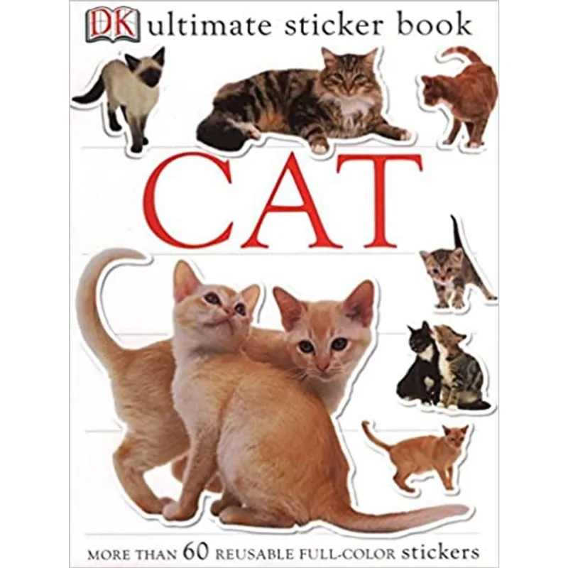 ULTIMATE STICKER BOOK: CAT
