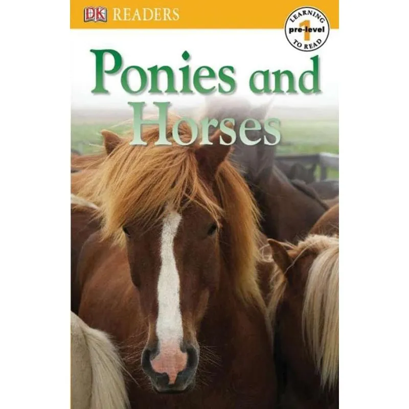 DK Readers L0: Ponies and Horses