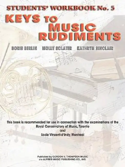 Keys to Music Rudiments: Students' Workbook No. 5 Paperback