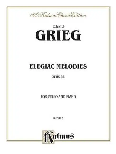 Elegiac Melodies, Op. 34 Paperback