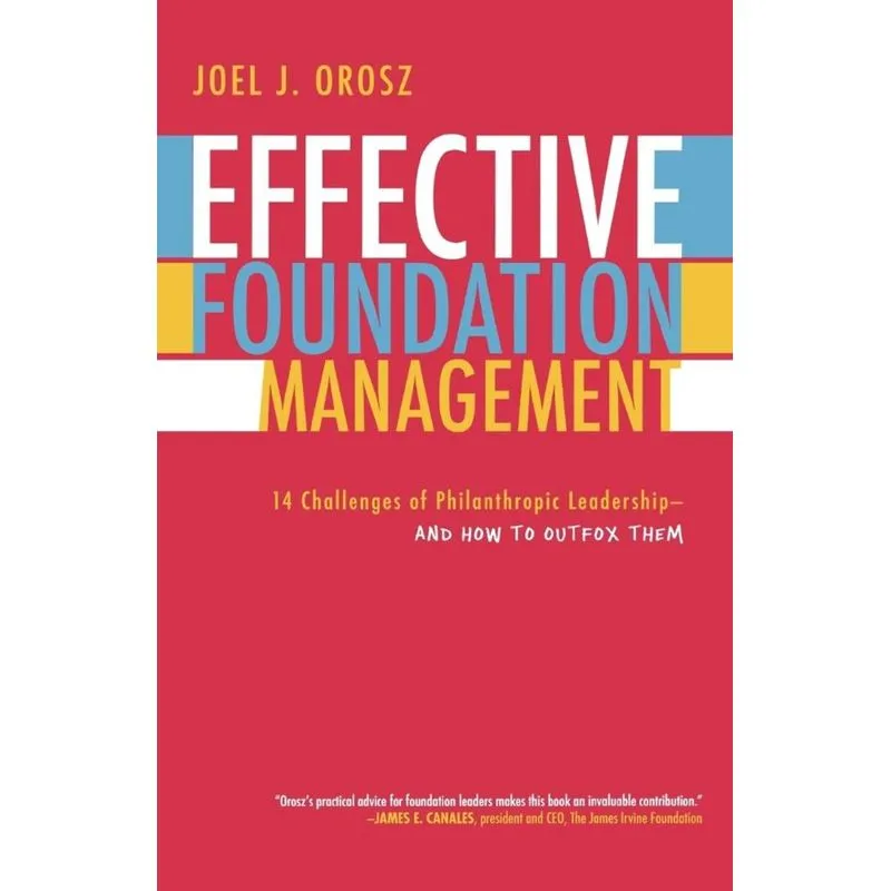 Effective Foundation Management