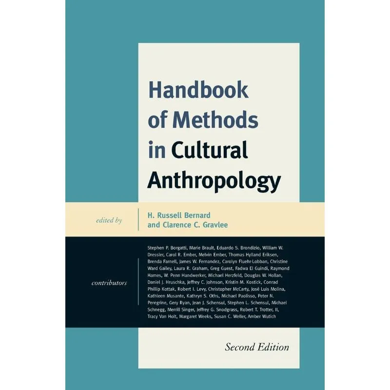 Handbook of Methods in Cultural Anthropology, Second Editio