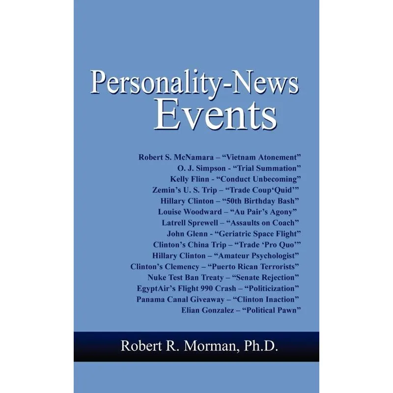 Personality-News Events
