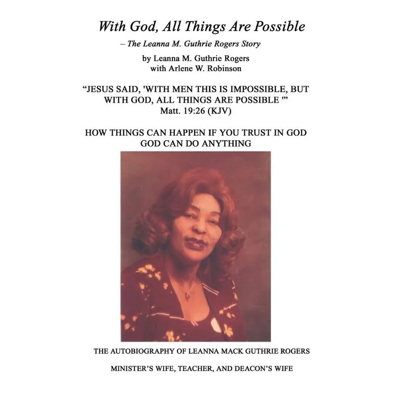 With God, All Things Are Possible