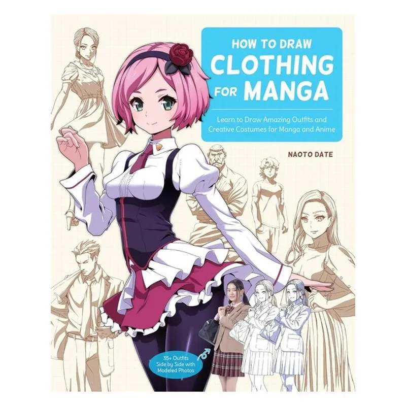 HOW TO DRAW CLOTHING FOR MANGA