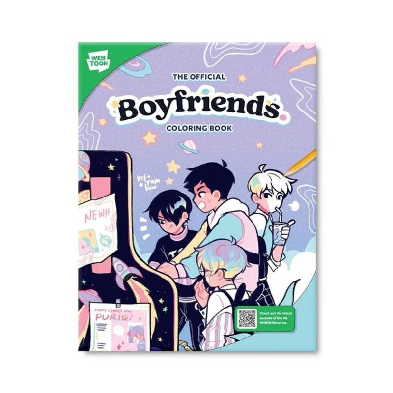 THE OFFICIAL BOYFRIENDS - COLORING BOOK