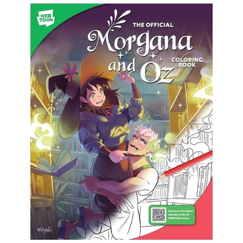 THE OFFICIAL MORGANA AND OZ COLORING BOOK