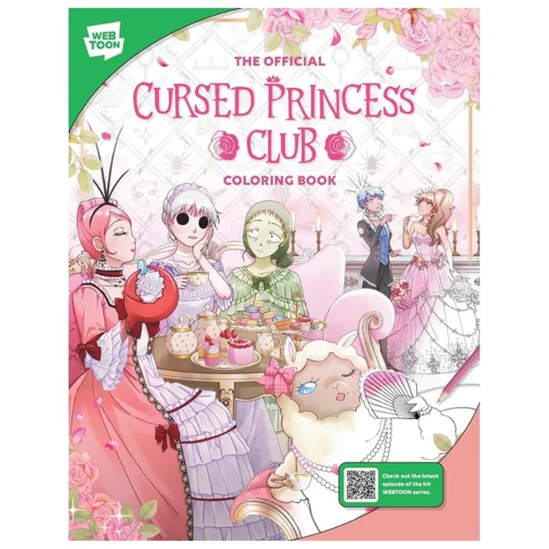 THE OFFICIAL CURSED PRINCESS CLUB COLORING BOOK