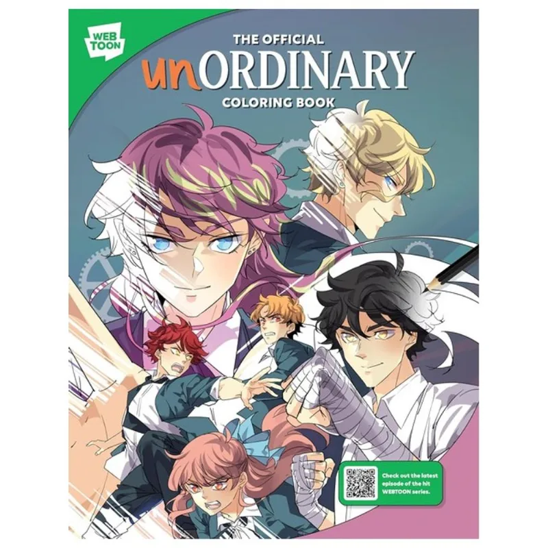 THE OFFICIAL UNORDINARY COLORING BOOK