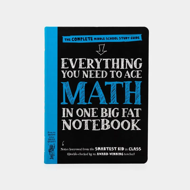 Everything You Need To Ace Math In One Big Fat Notebook