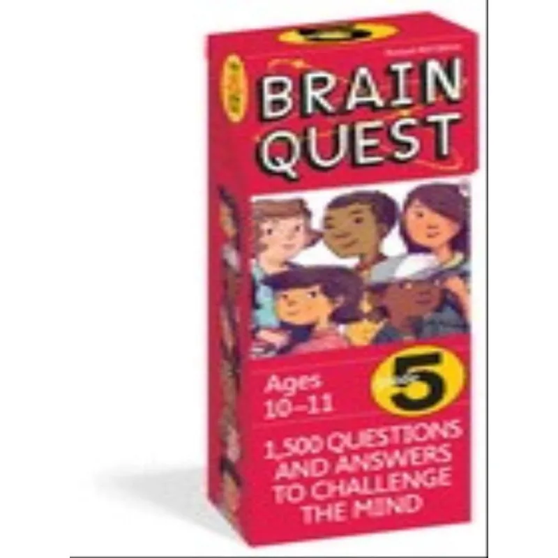 BRAIN QUEST 5TH GRADE Q&A CARDS