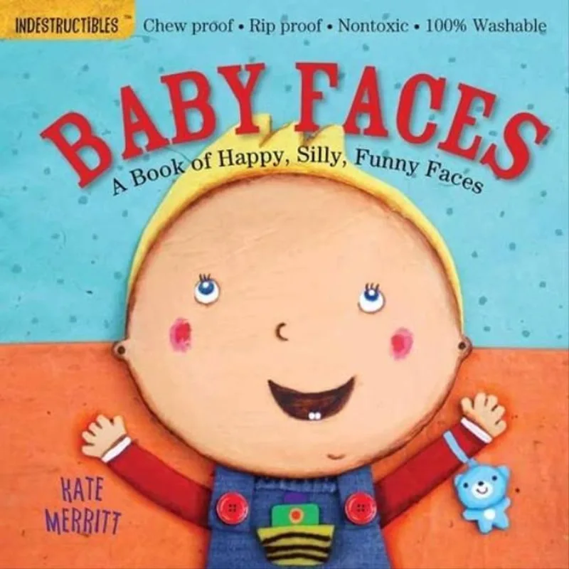 BABY FACES - A BOOK OF HAPPY, SILLY, FUNNY FACES