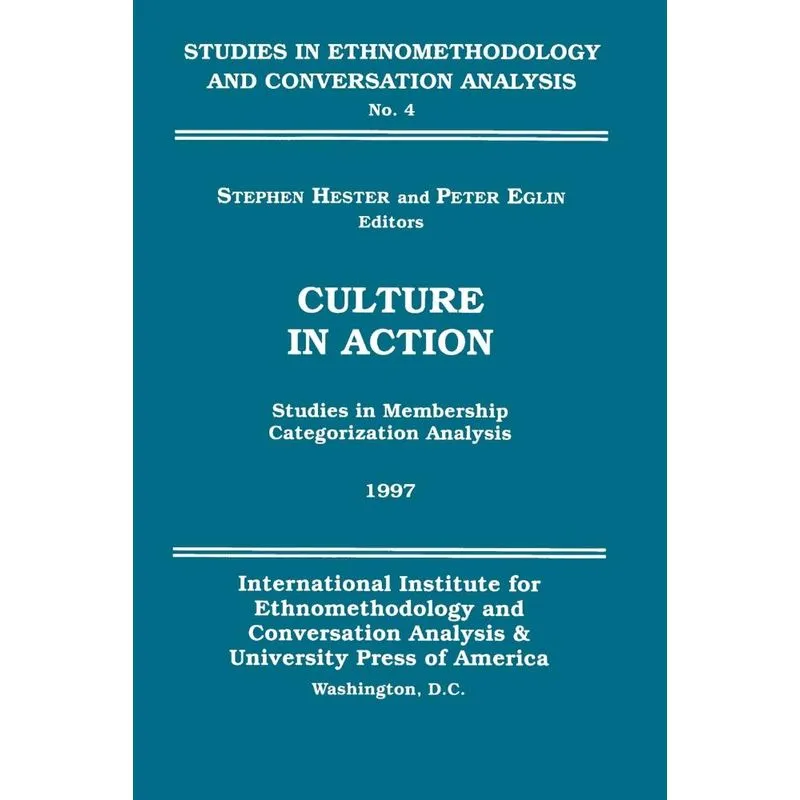 Culture in Action PB
