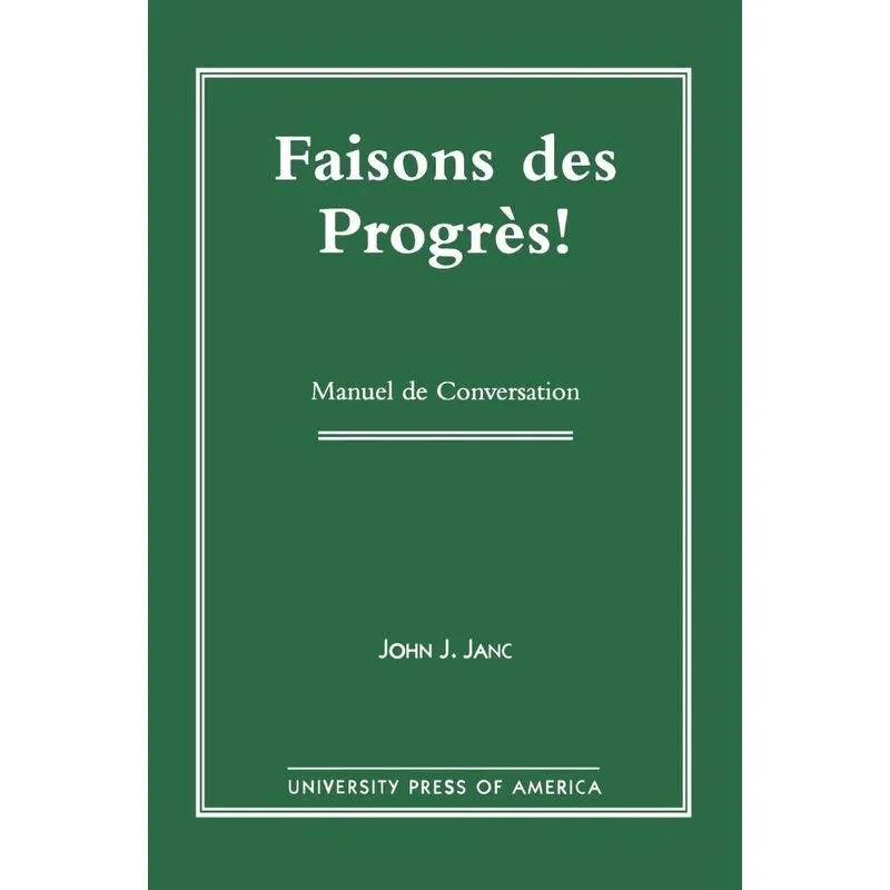 Faisons Des Progres!