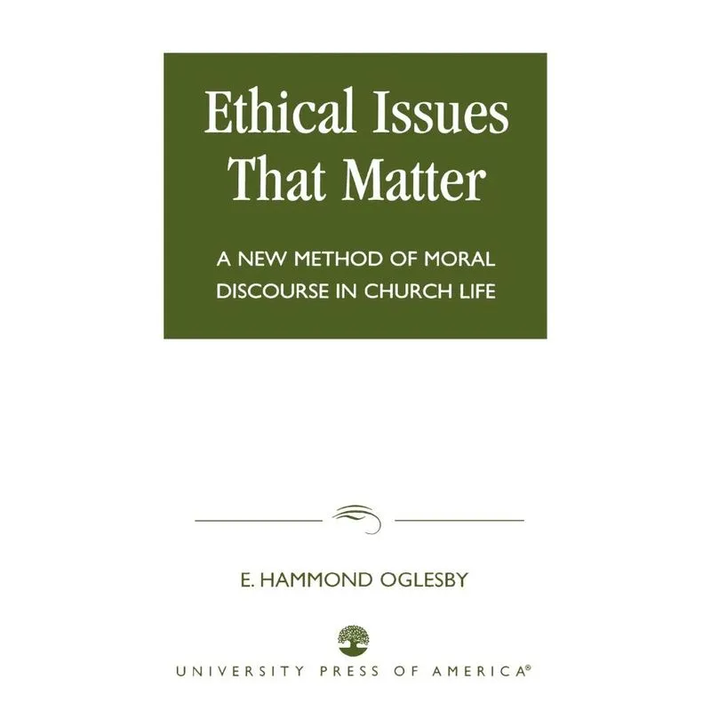 Ethical Issues that Matter