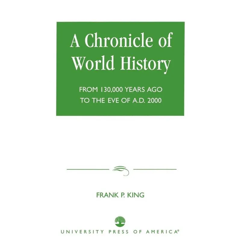 Chronicle of world history pb