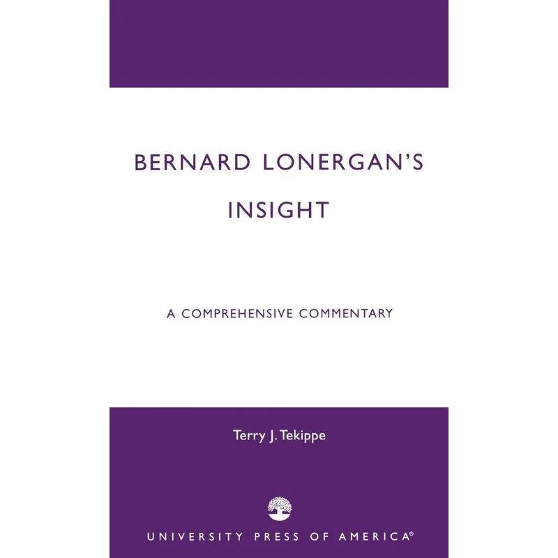 Bernard Lonergans Insight