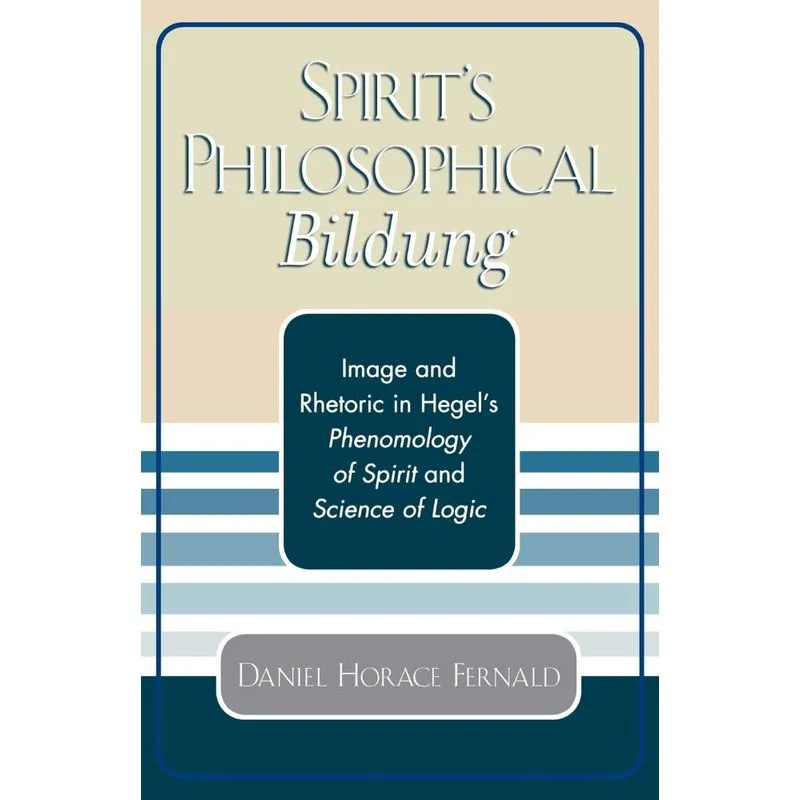 Spirits Philosophical Bildung