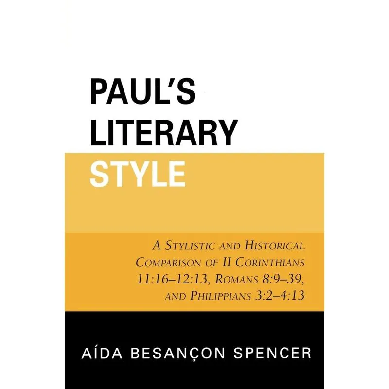 Pauls Literary Style