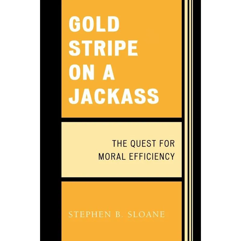 Gold Stripe on a Jackass