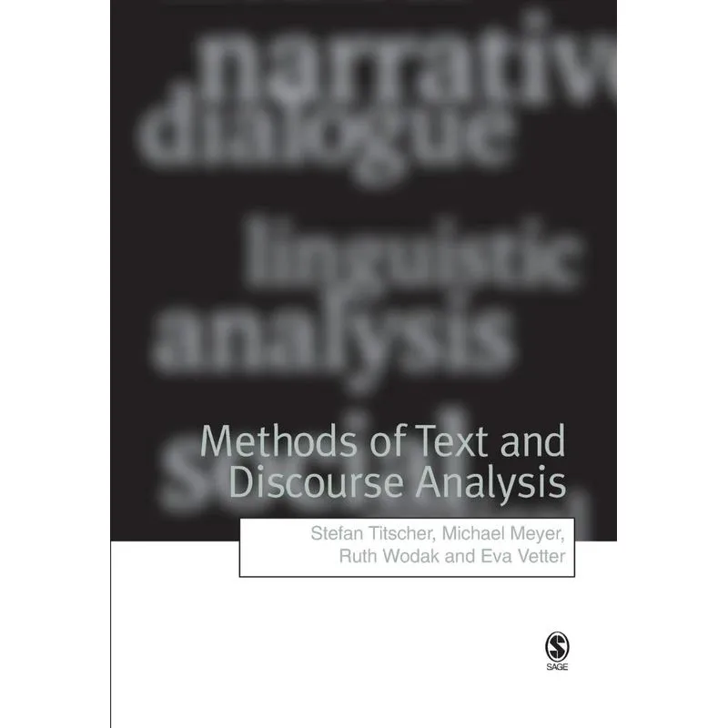 Methods of Text and Discourse Analysis