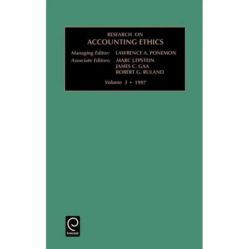 Research on Accounting Ethics
