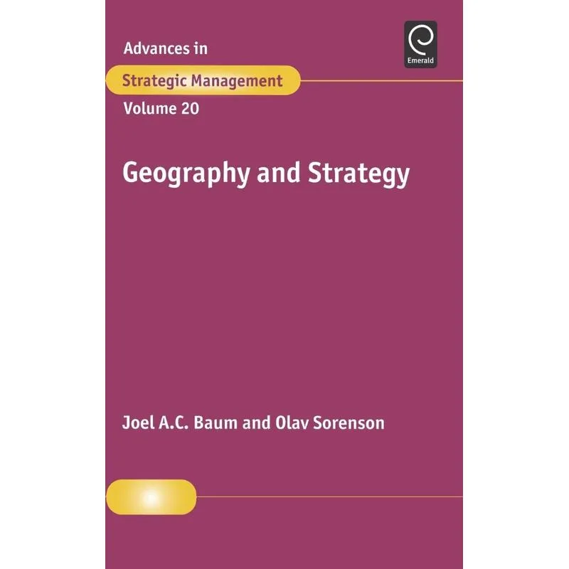 Geography and Strategy