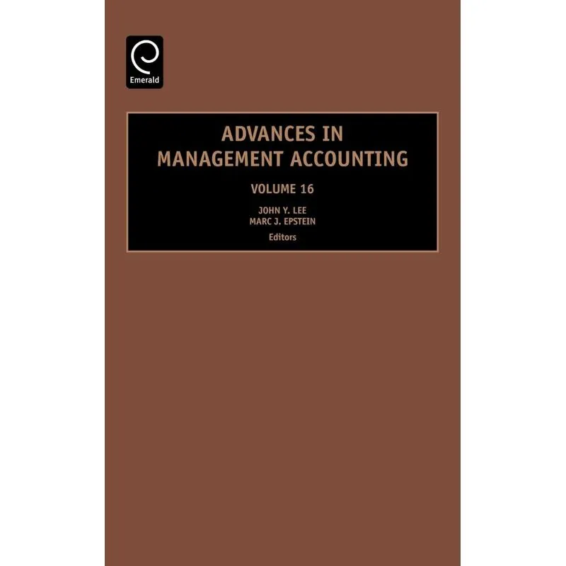 Adv in Man Accounting Vol16