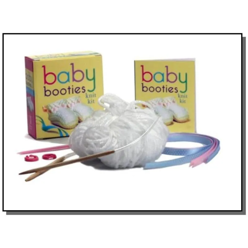 BABY BOOTIES - KNIT KIT